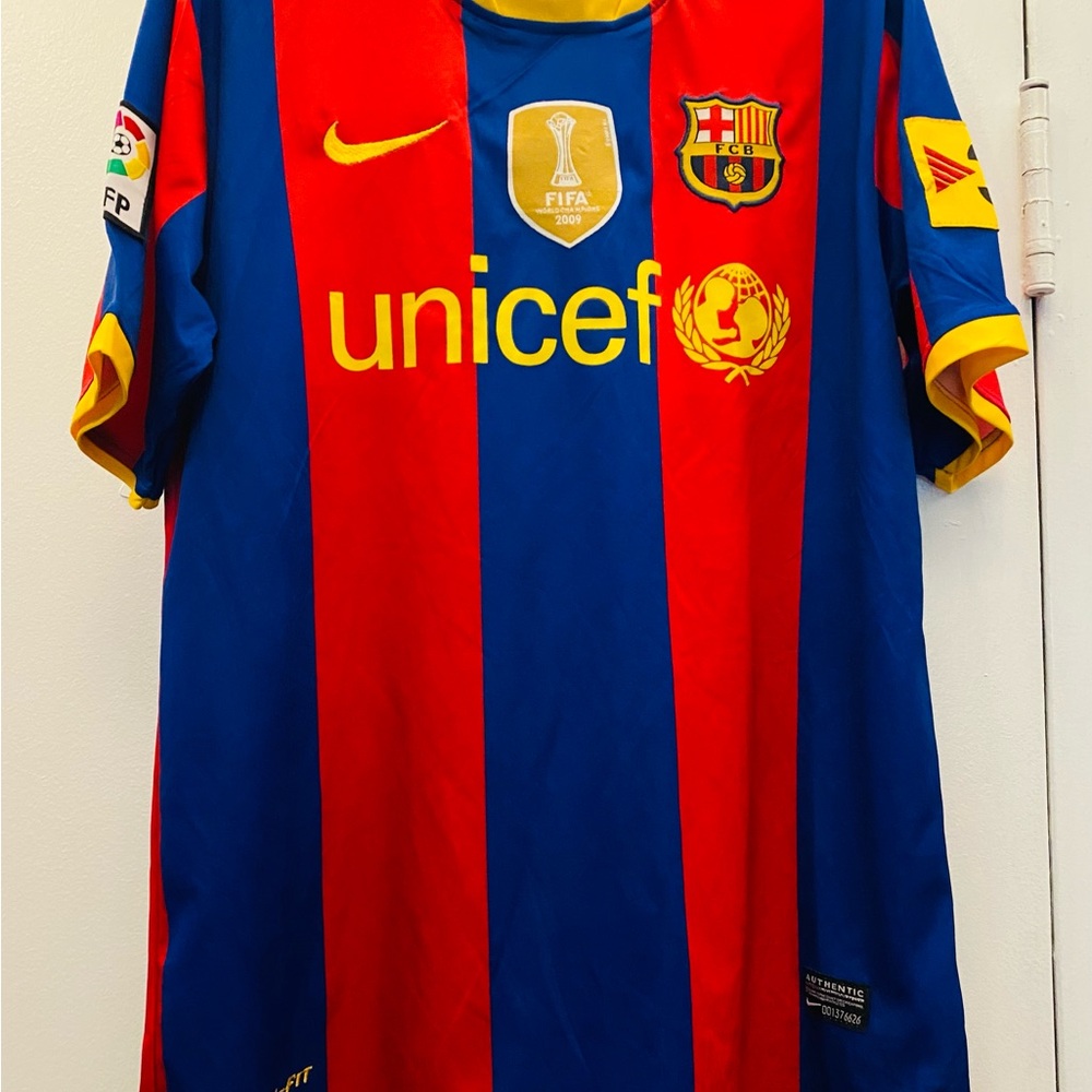 Authentic Nike Barcelona FC 2010-2011 Home Jersey